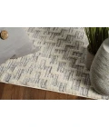 Kas Willow 1104 Ivory Grey Geo Area Rug 7'10" x 10'10"