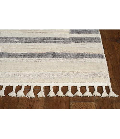Kas Willow 1106 Ivory Grey Landscape Area Rug 7'10" x 10'10"