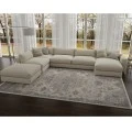Kas Adele 8804 Ivory Grey Courtney Area Rug