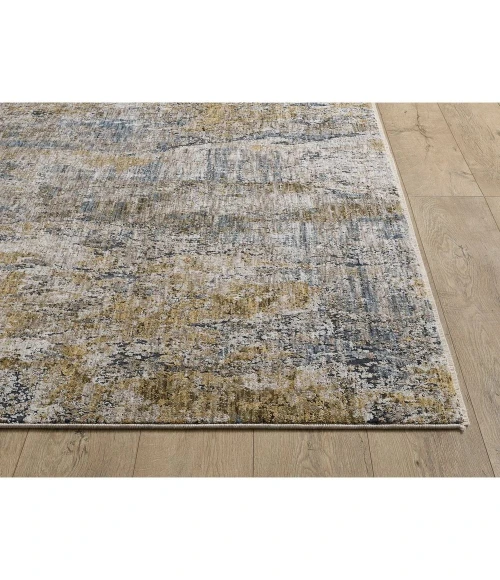 Kas Avani 8407 Blue/Gold Laurel Area Rug