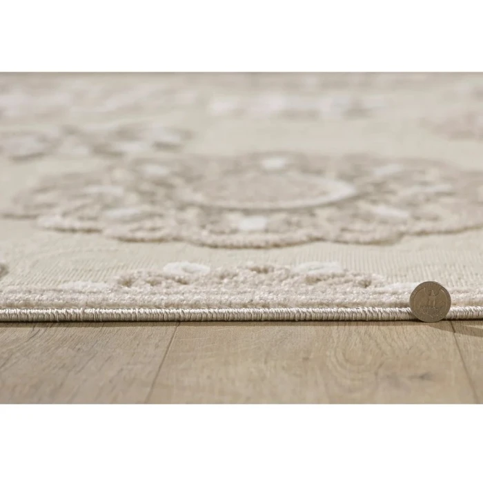 Kas Calla 6933 Taupe Suzani Area Rug
