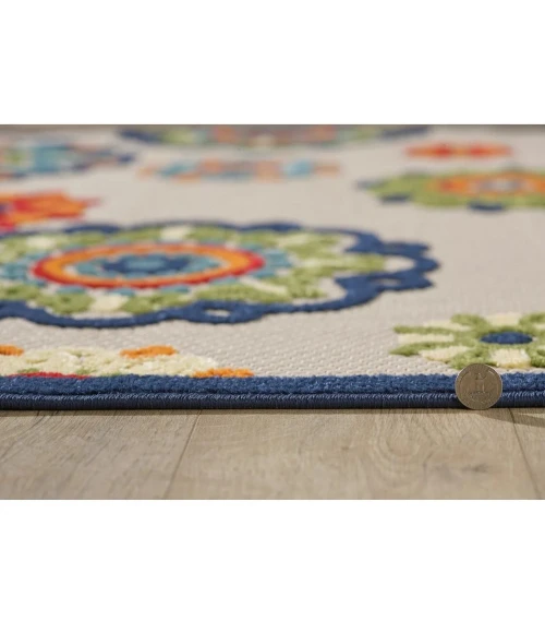 Kas Calla 6934 Ivory Suzani Area Rug