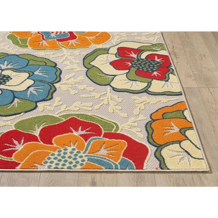 Kas Calla 6936 Ivory Flora Area Rug