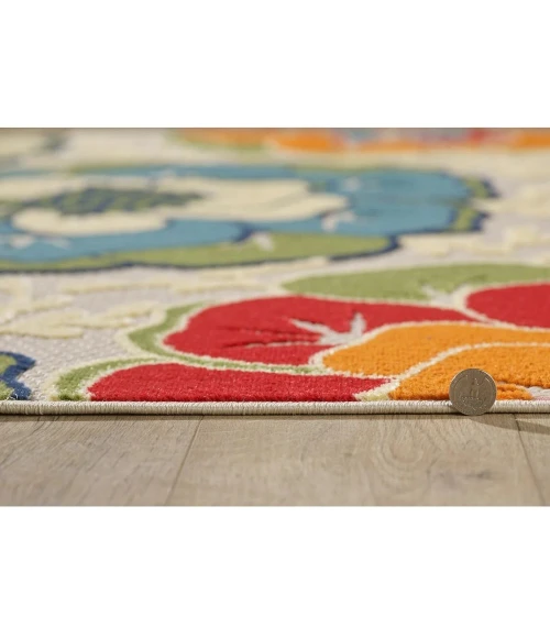 Kas Calla 6936 Ivory Flora Area Rug