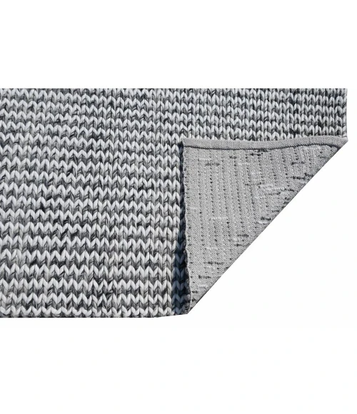 Kas Cortico 6165 Grey/Ivory Chevron Area Rug