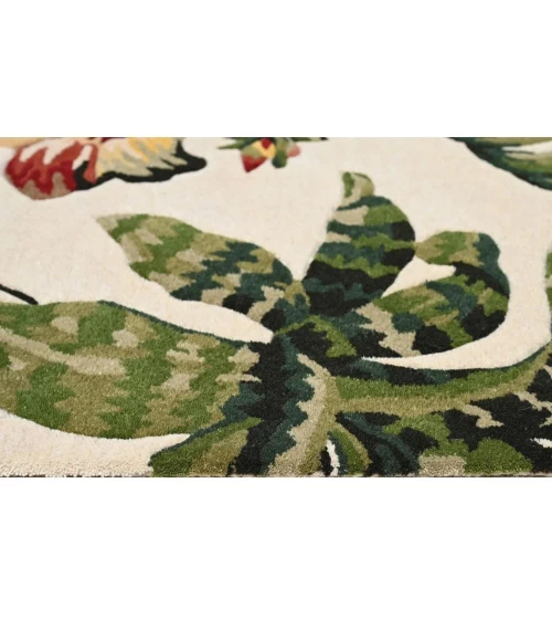 Kas Cove 3001 Ivory Tropical Island Area Rug