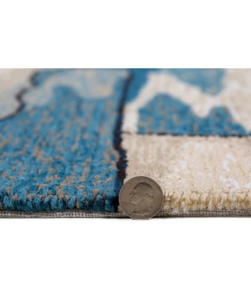 Kas Harbor 4248 Blue Coast Area Rug