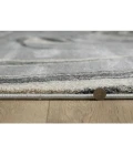 Kas Hue 4757 Grey Marbled Stone Area Rug