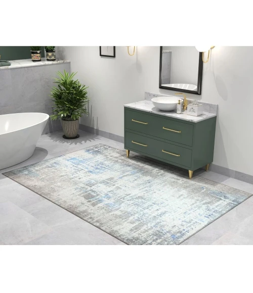 Kas London 4811 Grey/Blue Elements Area Rug