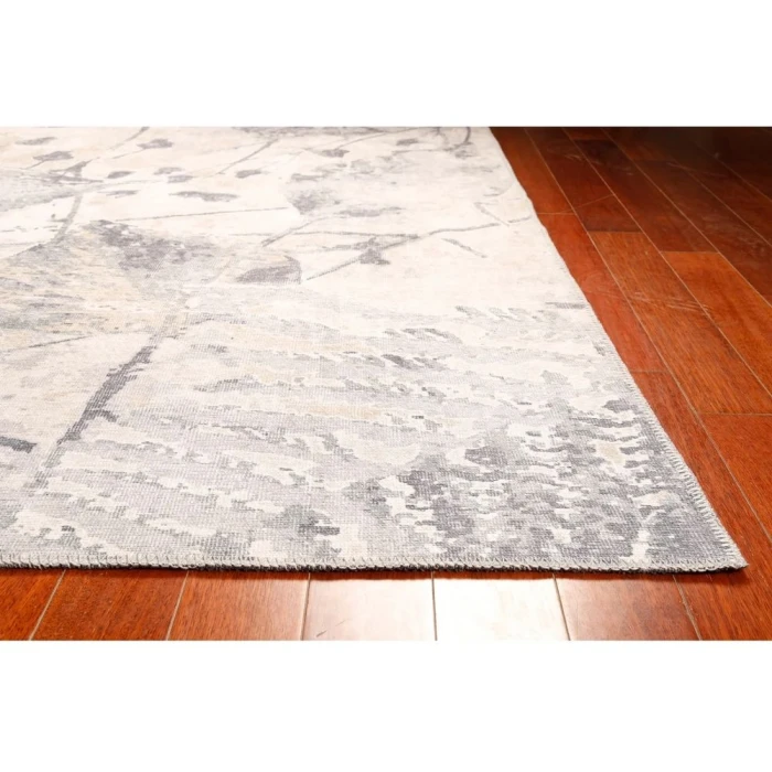 Kas London 4813 Beige/Grey Foliage Area Rug