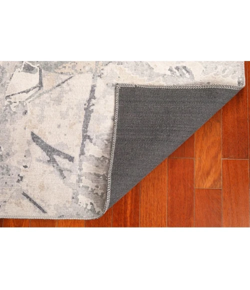 Kas London 4813 Beige/Grey Foliage Area Rug