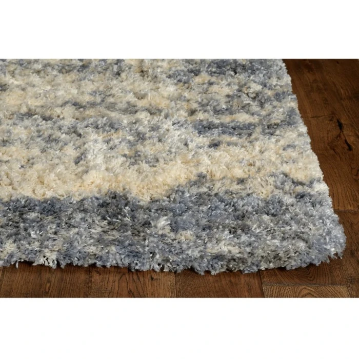 Kas Merino 6714 Ivory/Blue Landscapes Area Rug