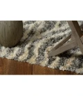 Kas Merino 6715 Charcoal Waves Area Rug