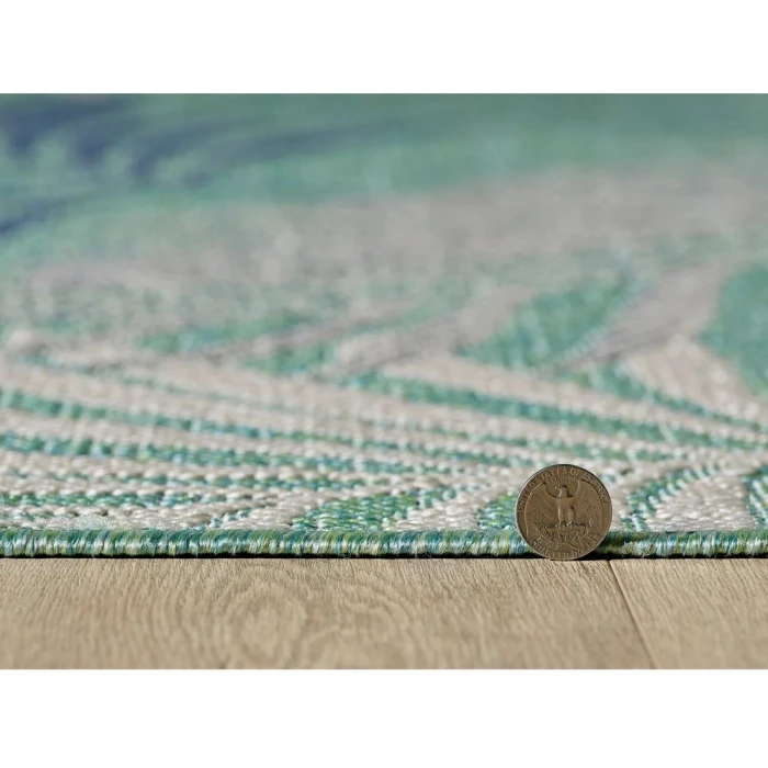Kas Provo 5788 Aqua Palms Area Rug