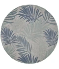 Kas Provo 5788 Aqua Palms Area Rug