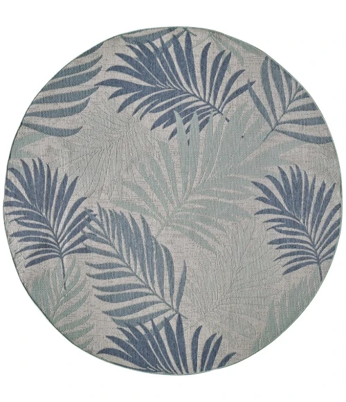 Kas Provo 5788 Aqua Palms Area Rug