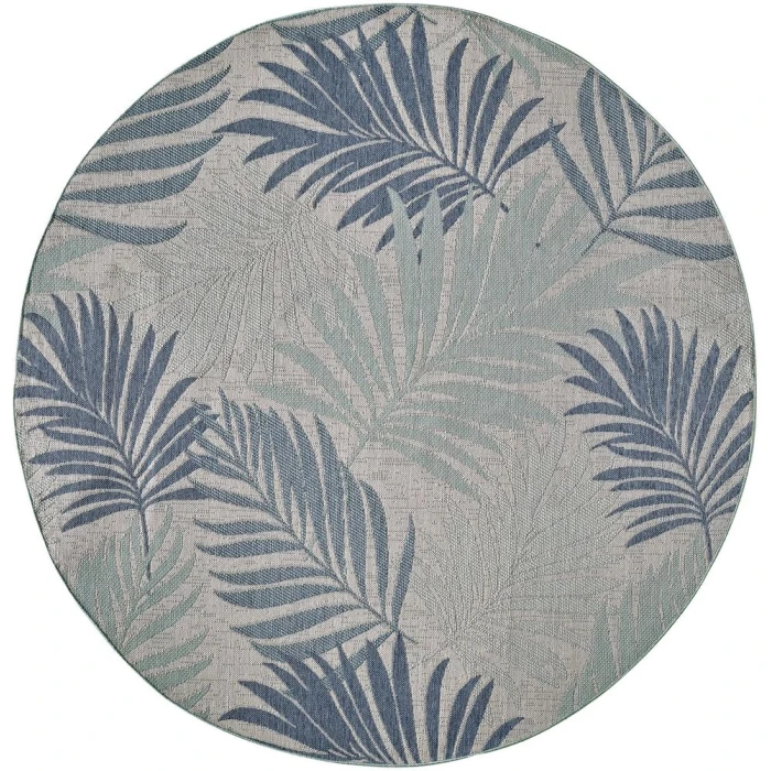 Kas Provo 5788 Aqua Palms Area Rug