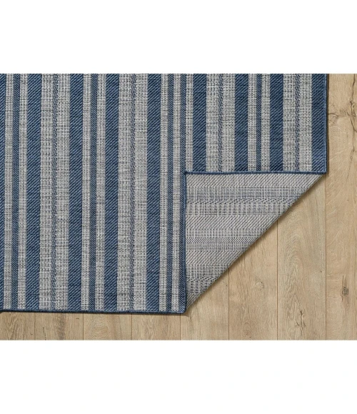 Kas Provo 5790 Blue Stripes Area Rug