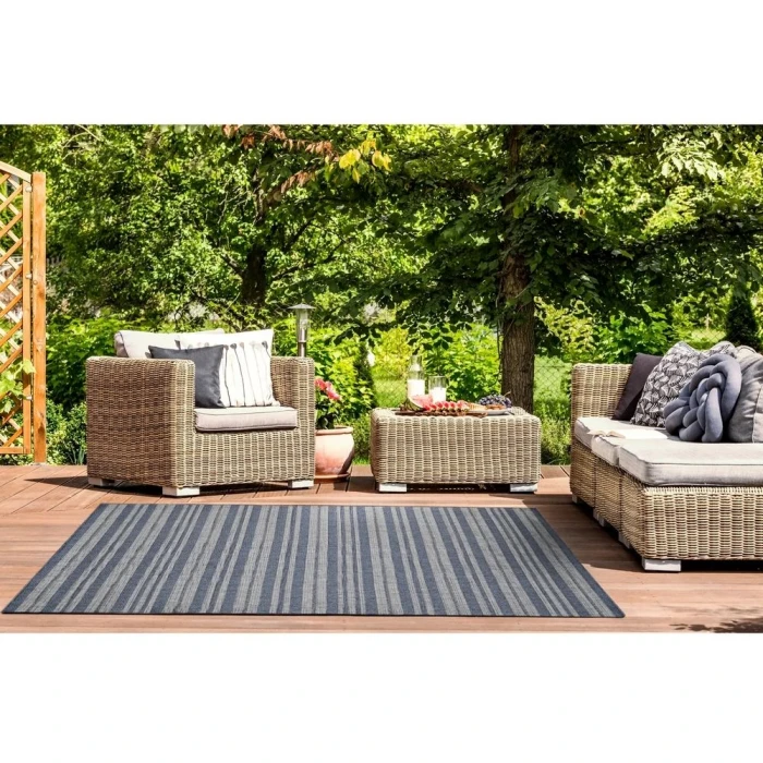Kas Provo 5790 Blue Stripes Area Rug