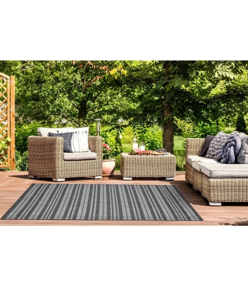Kas Provo 5791 Grey Stripes Area Rug