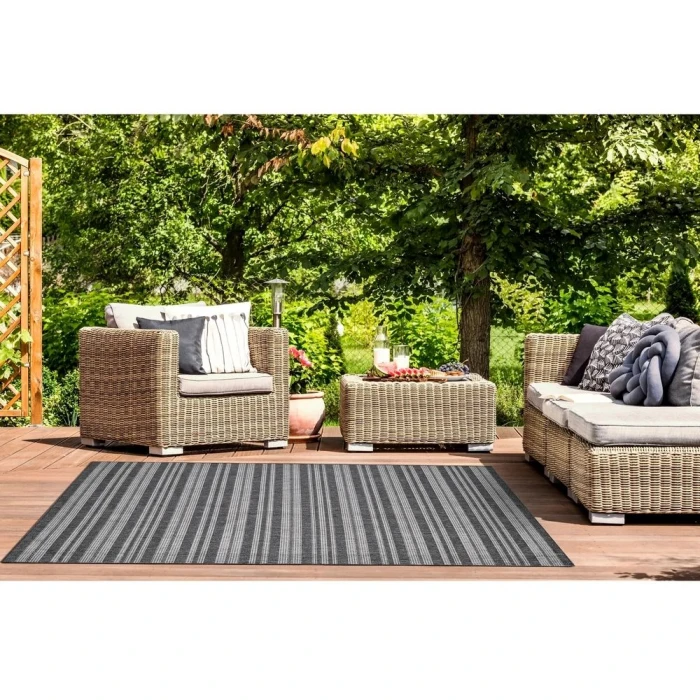 Kas Provo 5791 Grey Stripes Area Rug