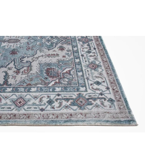Kas Roxy 2822 Mint Grey Tabriz Area Rug