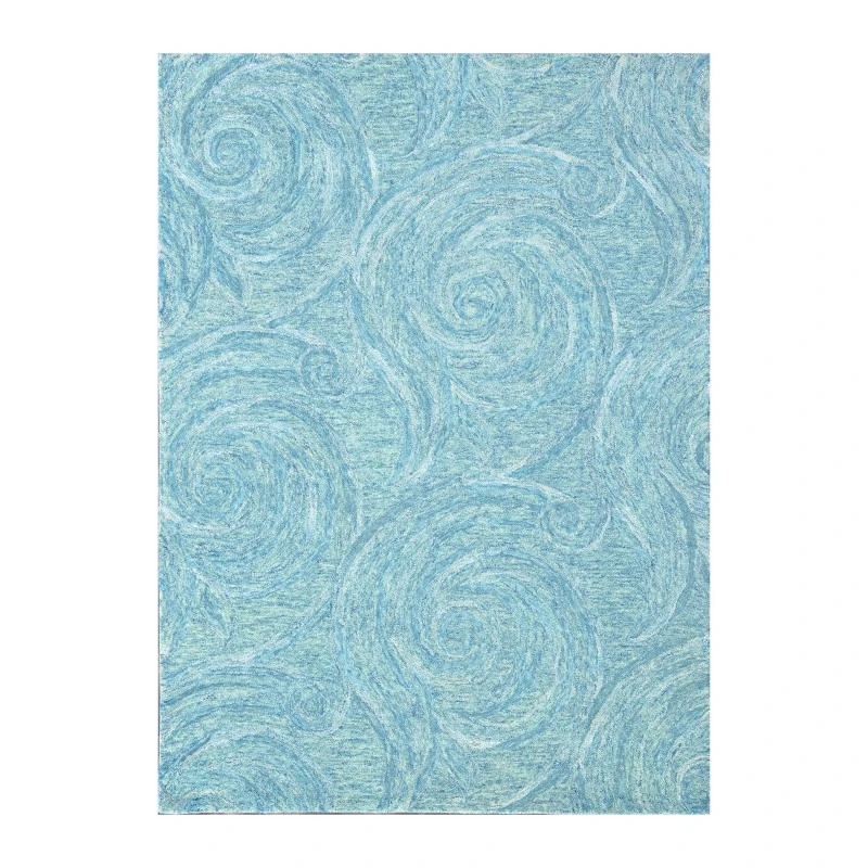 Kas Serenity 1260 Blue Waves Area Rug 5' x 7'