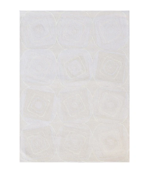 Kas Serenity 1261 Ivory Geo Area Rug 3'3" x5'3"