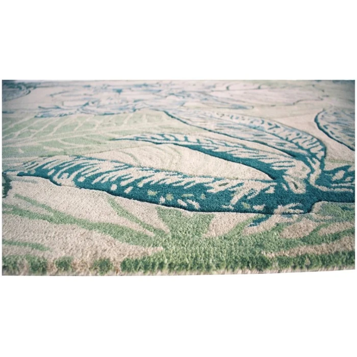 Kas Sparta 3185 Ivory/Blue Sanctuary Area Rug