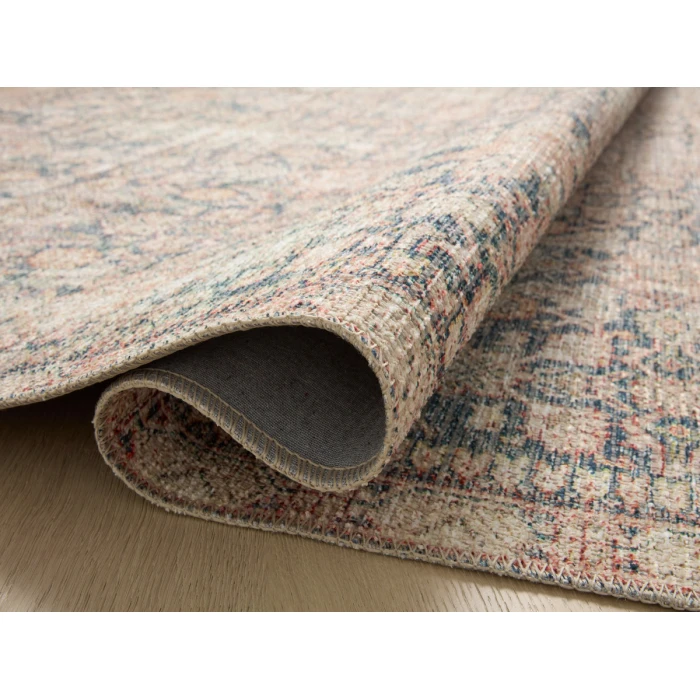 Angela Rose x Loloi Aubrey Navy / Multi AUB-01 3 ft. 9 in. X 5 ft. 6 in. Rectangle Rug