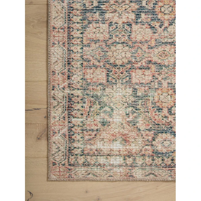 Angela Rose x Loloi Aubrey Navy / Multi AUB-01 3 ft. 9 in. X 5 ft. 6 in. Rectangle Rug
