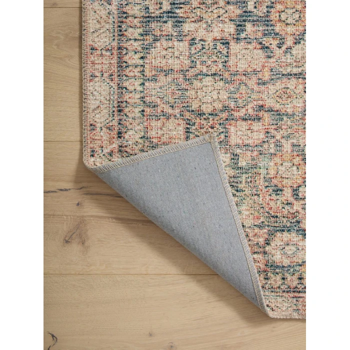 Angela Rose x Loloi Aubrey Navy / Multi AUB-01 3 ft. 9 in. X 5 ft. 6 in. Rectangle Rug