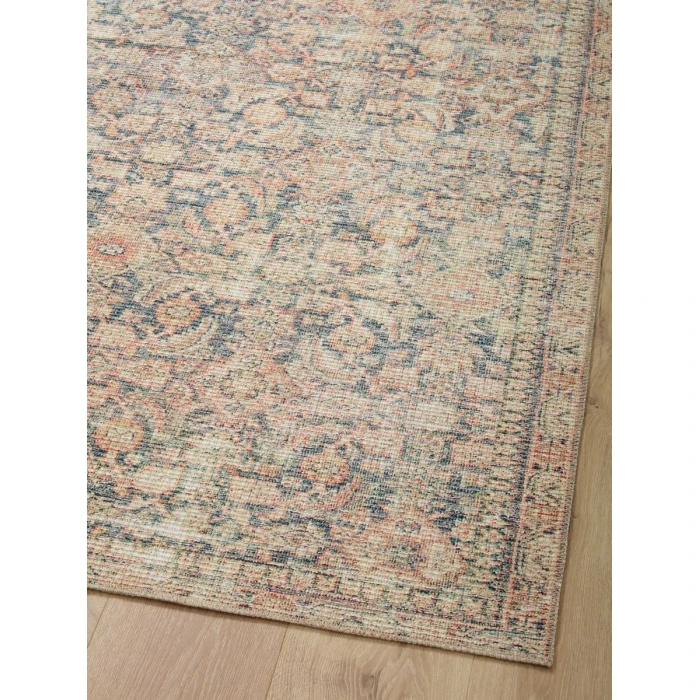 Angela Rose x Loloi Aubrey Navy / Multi AUB-01 3 ft. 9 in. X 5 ft. 6 in. Rectangle Rug