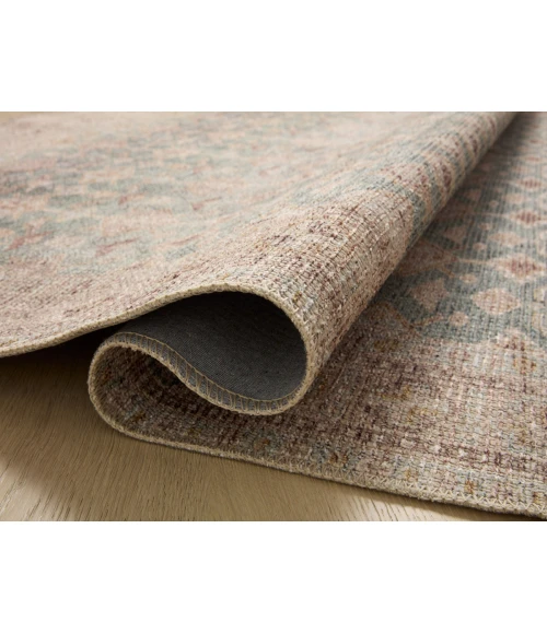 Angela Rose x Loloi Aubrey Aqua / Sand AUB-02 10 ft. X 14 ft. Rectangle Rug