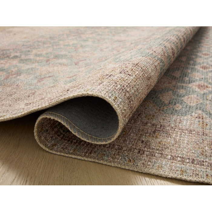 Angela Rose x Loloi Aubrey Aqua / Sand AUB-02 2 ft. 6 in. X 9 ft. 6 in. Rectangle Rug