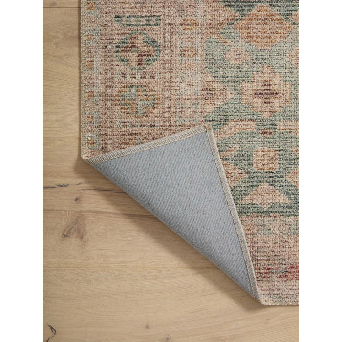 Angela Rose x Loloi Aubrey Aqua / Sand AUB-02 2 ft. 6 in. X 9 ft. 6 in. Rectangle Rug