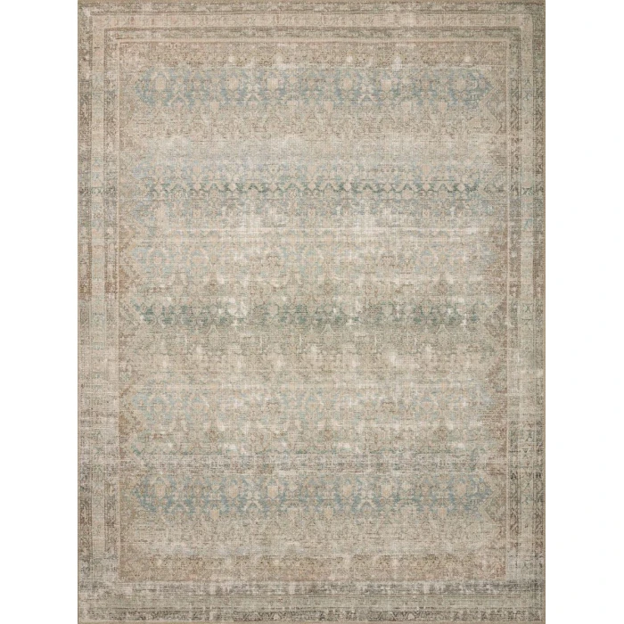 Angela Rose x Loloi Aubrey Jade / Natural AUB-03 10 ft. X 14 ft. Rectangle Rug
