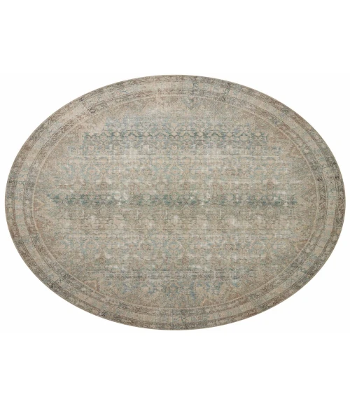 Angela Rose x Loloi Aubrey Jade / Natural AUB-03 2 ft. X 5 ft. Rectangle Rug