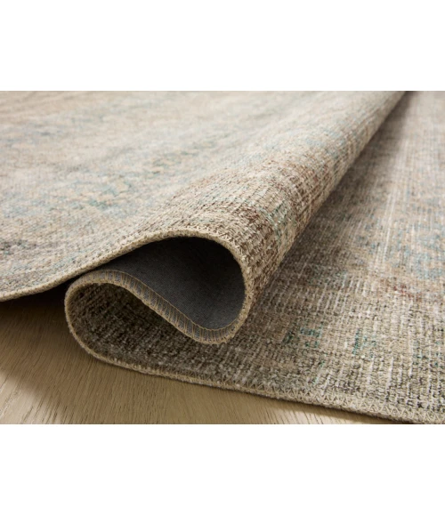 Angela Rose x Loloi Aubrey Jade / Natural AUB-03 2 ft. X 5 ft. Rectangle Rug