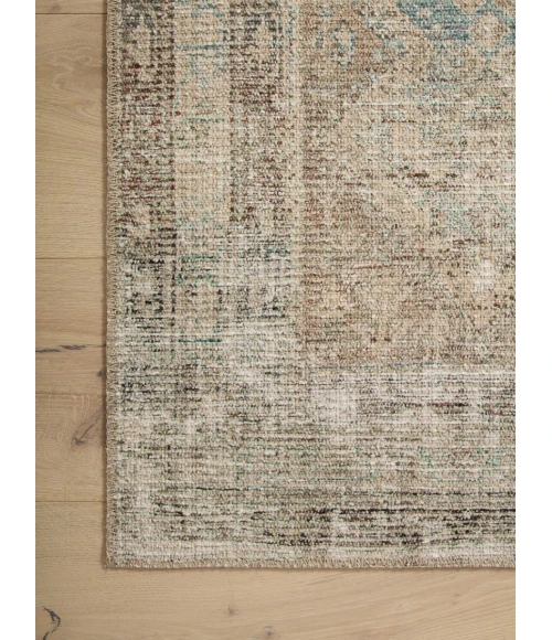 Angela Rose x Loloi Aubrey Jade / Natural AUB-03 2 ft. X 5 ft. Rectangle Rug