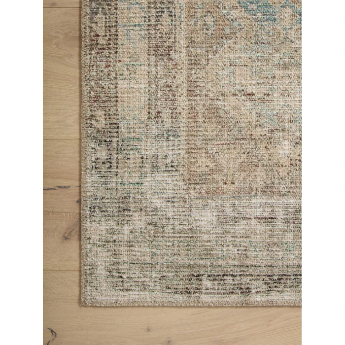 Angela Rose x Loloi Aubrey Jade / Natural AUB-03 10 ft. X 14 ft. Rectangle Rug