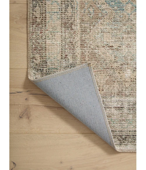 Angela Rose x Loloi Aubrey Jade / Natural AUB-03 2 ft. X 5 ft. Rectangle Rug