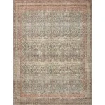 Angela Rose x Loloi Aubrey Ocean / Spice AUB-03 2 ft. X 5 ft. Rectangle Rug