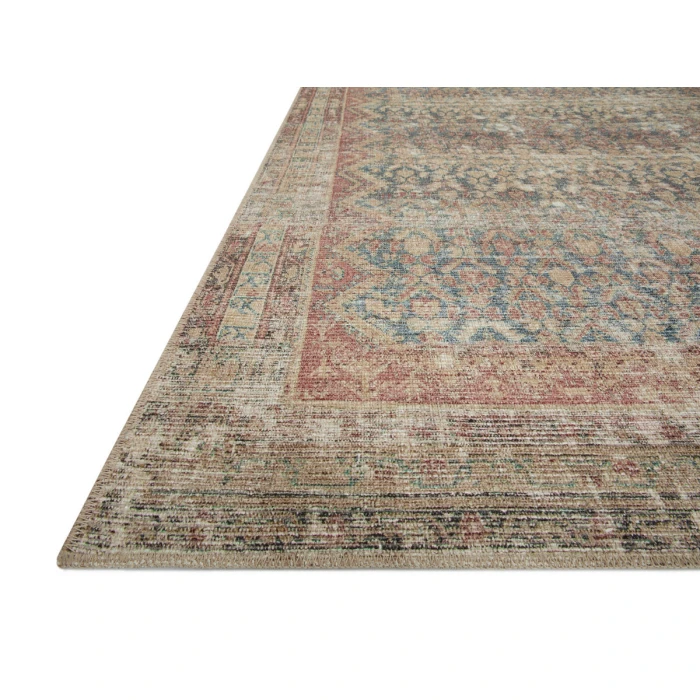 Angela Rose x Loloi Aubrey Ocean / Spice AUB-03 8 ft. 3 in. X 11 ft. 3 in. Rectangle Rug