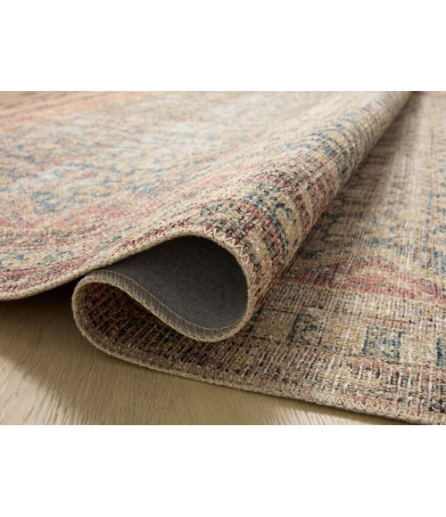 Angela Rose x Loloi Aubrey Ocean / Spice AUB-03 2 ft. X 5 ft. Rectangle Rug