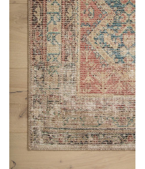 Angela Rose x Loloi Aubrey Ocean / Spice AUB-03 2 ft. X 5 ft. Rectangle Rug