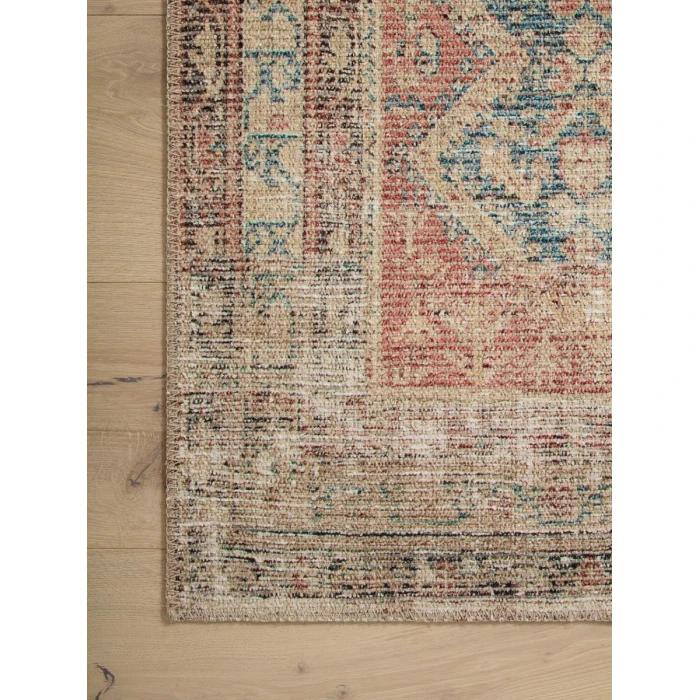 Angela Rose x Loloi Aubrey Ocean / Spice AUB-03 8 ft. 3 in. X 11 ft. 3 in. Rectangle Rug