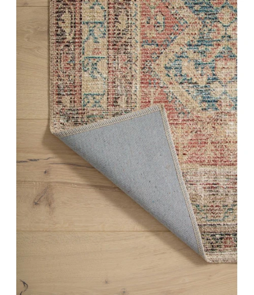 Angela Rose x Loloi Aubrey Ocean / Spice AUB-03 2 ft. X 5 ft. Rectangle Rug