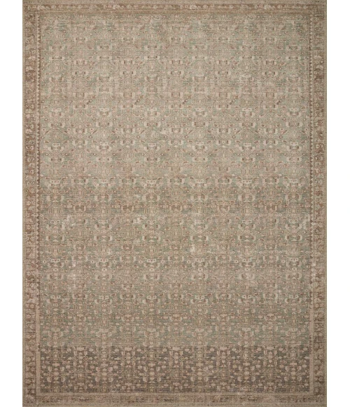 Angela Rose x Loloi Aubrey Sage / Bark AUB-04 5 ft. X 5 ft. Round Rug