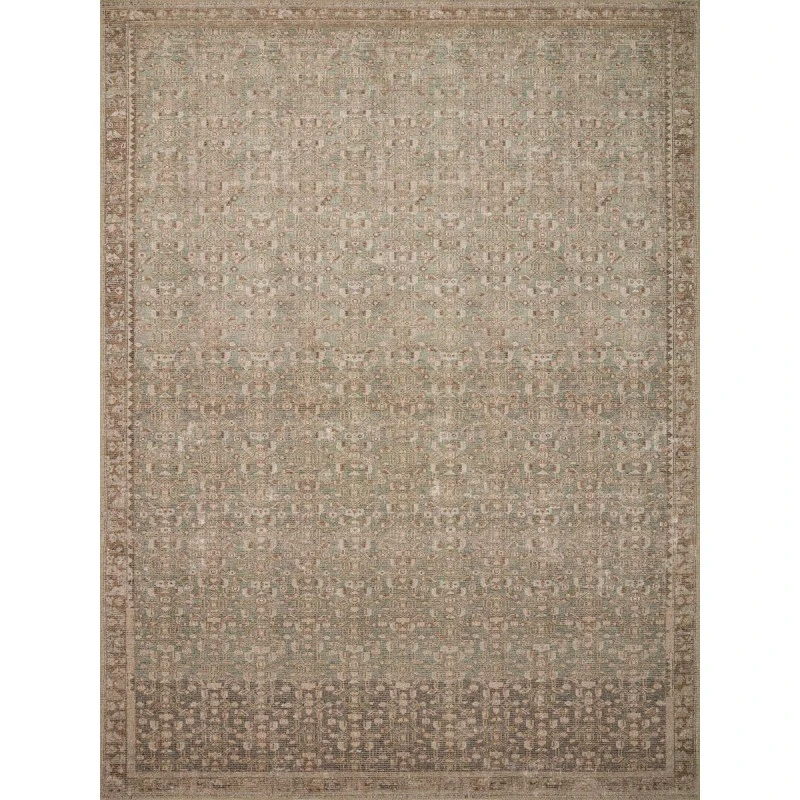 Angela Rose x Loloi Aubrey Sage / Bark AUB-04 2 ft. X 5 ft. Rectangle Rug